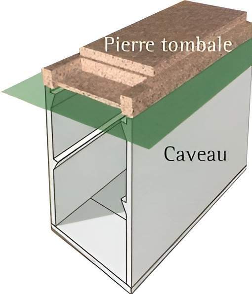 Plan pierre tombale Longeau-Percey
